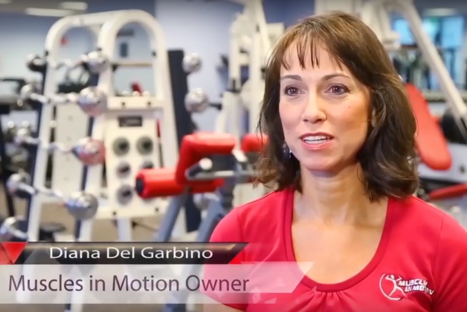Diana Del Garbino, proponent of slow burn fitness workouts and founder of Muscles in Motion