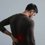 Man with chronic low back pain